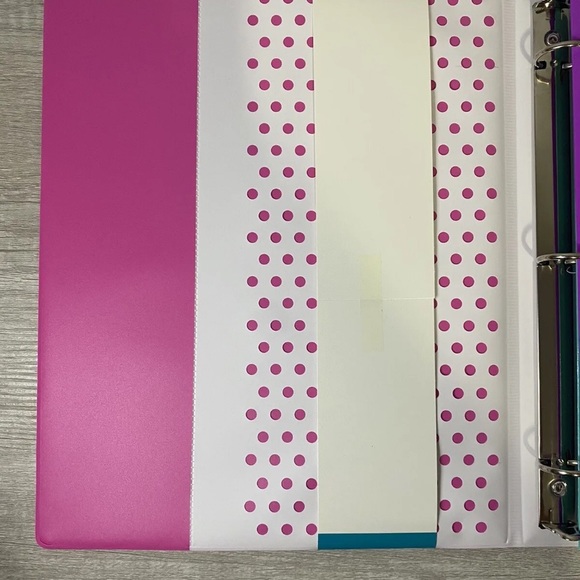 💜Original Trapper Keeper Vintage Retro portafolio Binder Sunset print - Picture 6 of 12